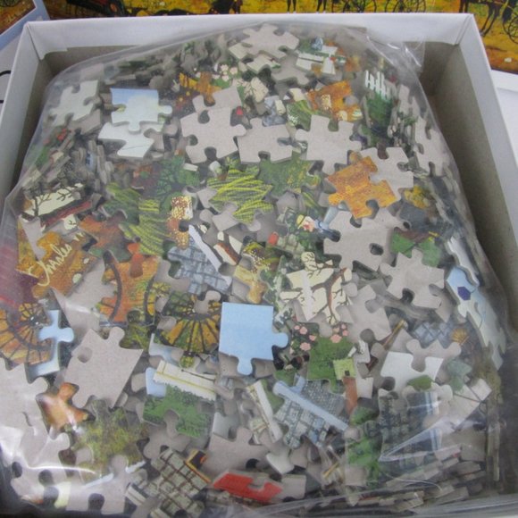 1000 Piece Charles Wysocki Nantucket Winds Jigsaw Puzzle by Buffalo - Picture 3 of 9